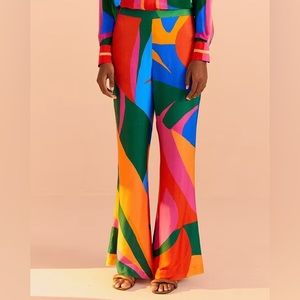 FARM Rio Colorful Leaves Lenzing Ecovero Viscose Pants